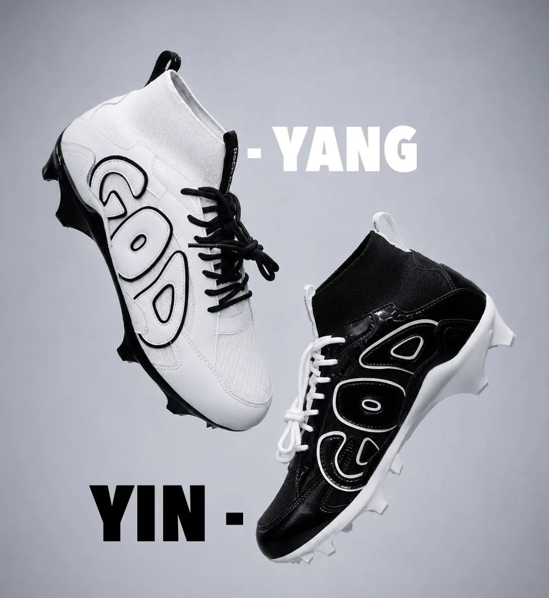 YIN & YANG 1’s FOOTBALL CLEATS YIN & YANG 1’s FOOTBALL CLEATS