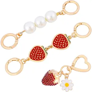 3 count Bag Extender Chain for Women, Bag Purse Handbags Charm