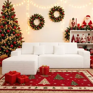 【Mother's Day Gift】UTUHMWM 104" Boneless Cloud Sectional Couch Sofa with Comfy Chaise - Modern L Shape Sofa for Living Room Bedroom Apartment Lounge,No Assembly Required