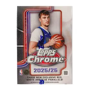2025/26 Topps Chrome Basketball 7-Pack Blaster Box Trading Cards 2025/26 Topps Chrome Basketball 7-Pack Blaster Box Trading Cards