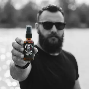 Mad Viking Beard Co. 2oz Kalla Beard Oil - Refreshing Green Airy Scented Beard Oil