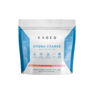 Kaged Hydra-Charge Stick Packs | Daily Electrolyte Powder Packets | Variety Pack | 30 Servings
