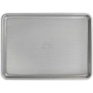 Bakeware half sheet pan warp resistant nonstick baking pan made in the usa from aluminized steel x x 1