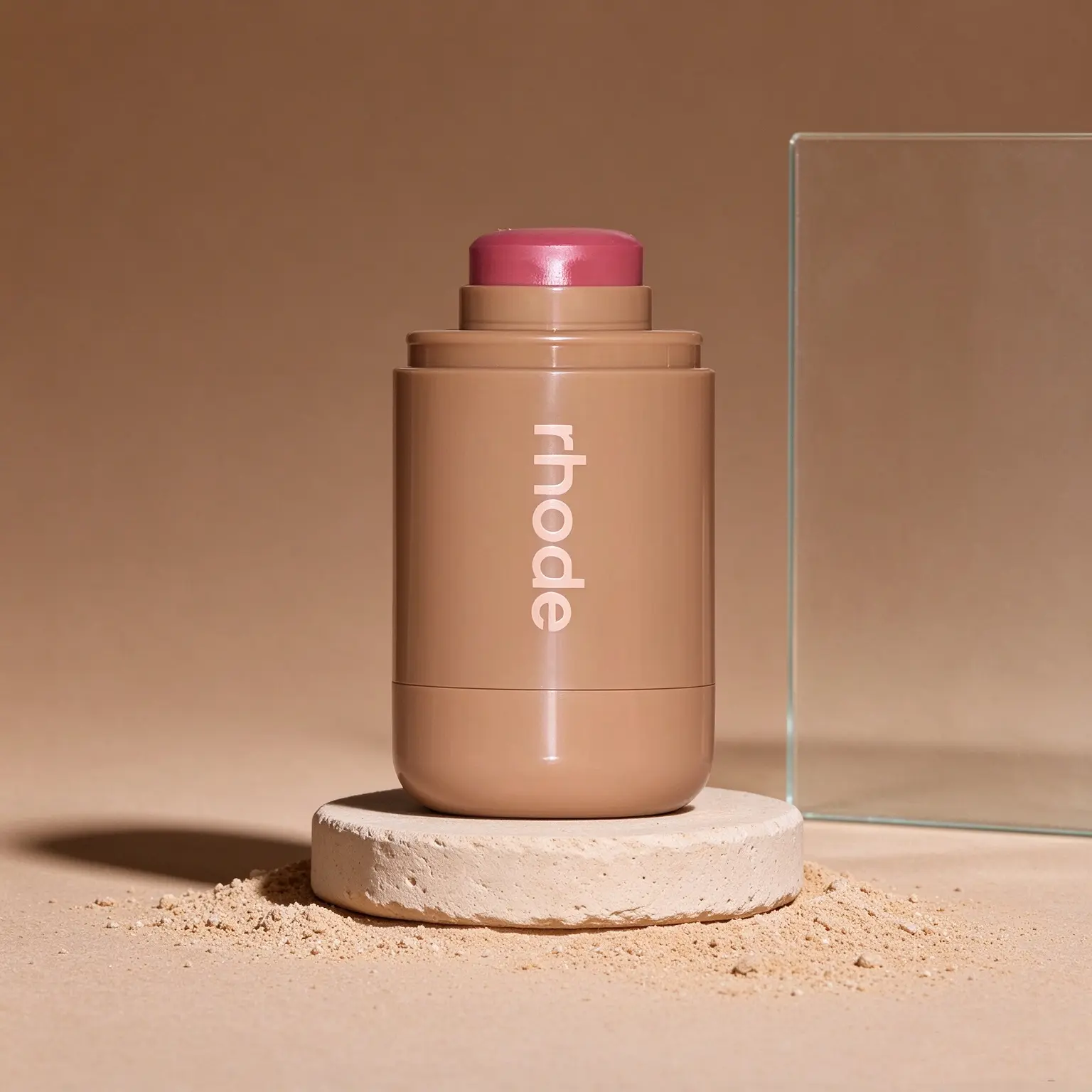 rhode skin Pocket Blush Lip & Cheek Cream Blush Stick Piggy Freckle Shades Portable Multi Use Makeup