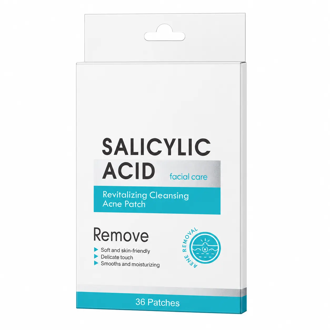 Salicylic Acid Pimple Patch For Covering Zits Pimple Blemish Treatment Acne Repair Anti-inflammatory Repair & Soothe Skin Colorful Hydrocolloid Acne Patches Cute With Sterile Hydrogel Salicylic Acid Centella Asiatica