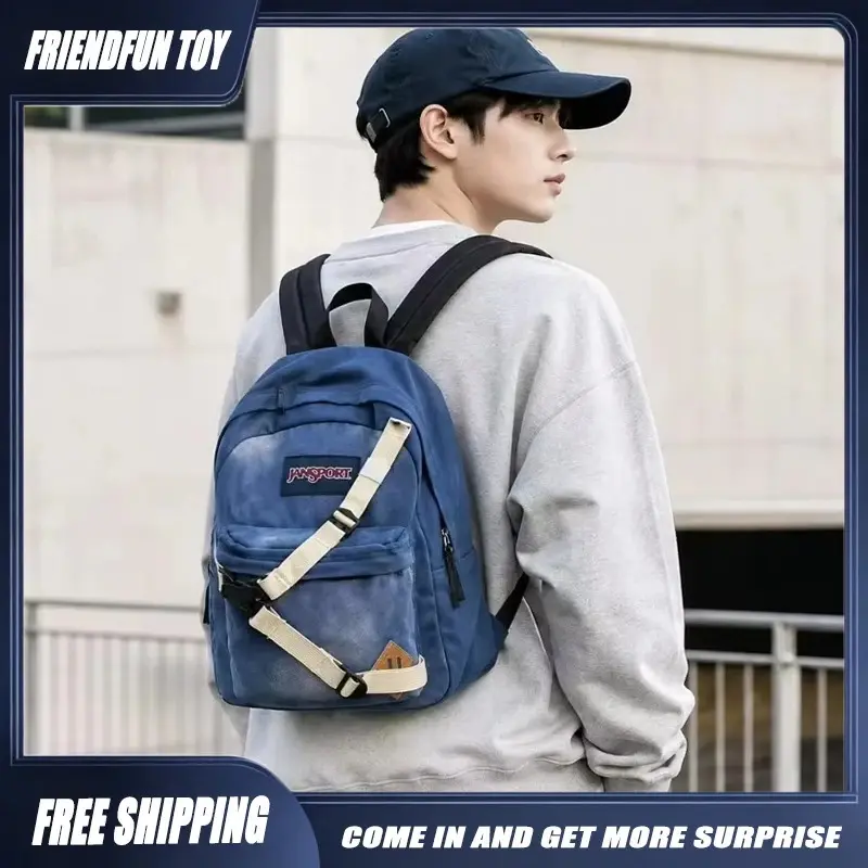 The Amazing Spider-Man Denim Backpack School Bag Spiderman Bookbag Waterproof Andrew Garfield Backpack Casual Travel Bag Gift