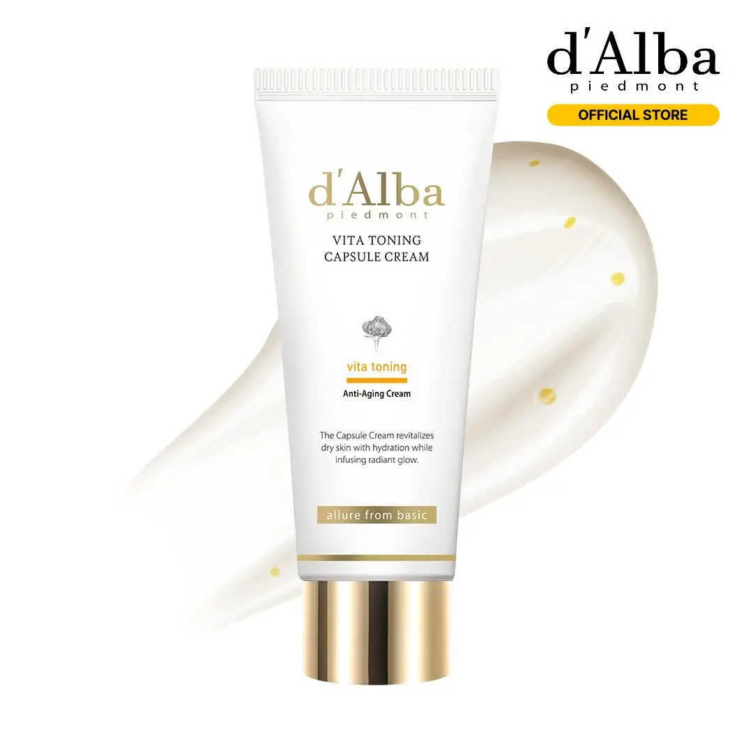 OFFICIAL d'Alba] Vita toning Capsule Cream – Daily Face