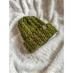 Chunky Wool Crochet Hat 6-12 months