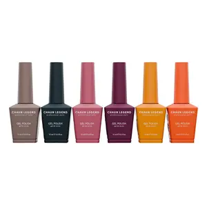 Chaun Legend Gel Polish Collection 6pc - Fall Must Haves