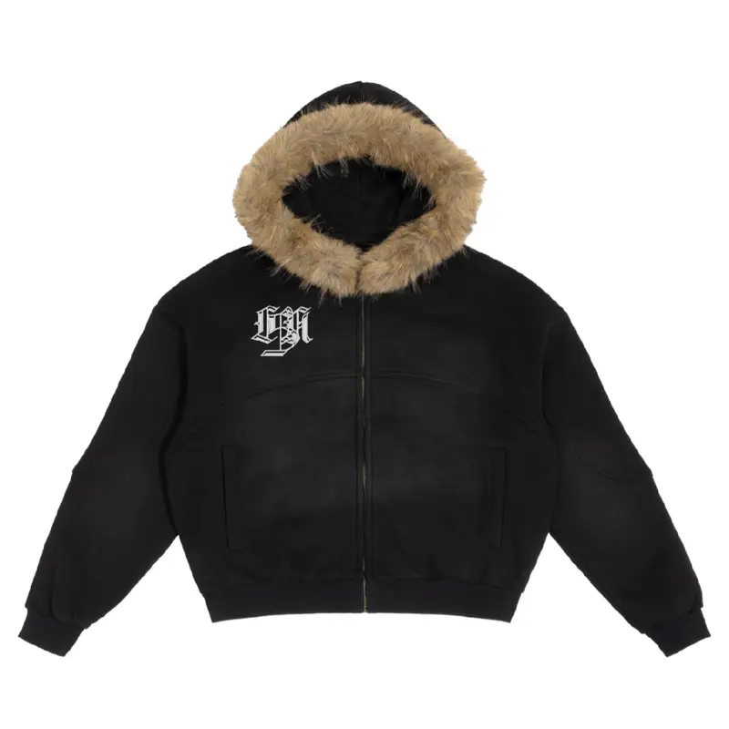 y2k Archive fur hoodie - TikTok Shop