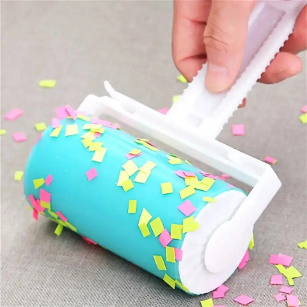 Random Color Pet Hair Removal Roller, Reusable Pet Hair Remover, Pet Hair Removing Sticker, Pet Hair Grooming Accessories, Cat Hair Remover