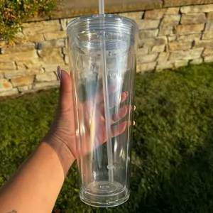 24 oz acrylic snow globe