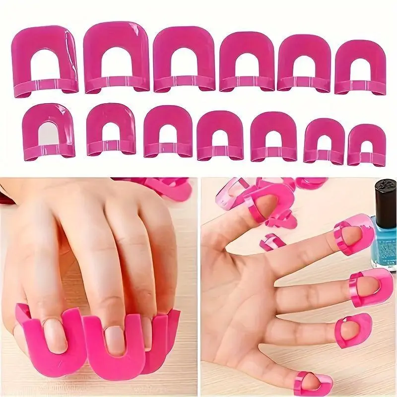 Reusable nail polish mold, nail polish protection tool, nail enhancement tool, coloring locator, Nail Art Kit