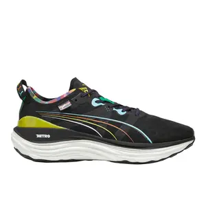 PUMA Mens Foreverrun Nitro Love Marathon Running Sneakers Shoes - Black
