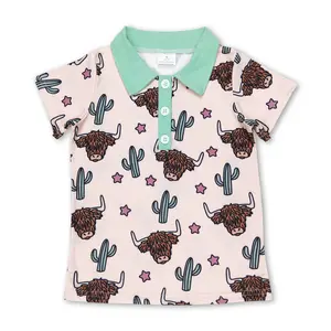 Western cow Boys Polo Shirts Western cow Boys Polo Shirts