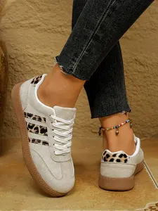 Women's Trendy Classic Casual Sneakers, Comfortable All-Day Wear Shoes, Perfect for Daily & Sports Activities