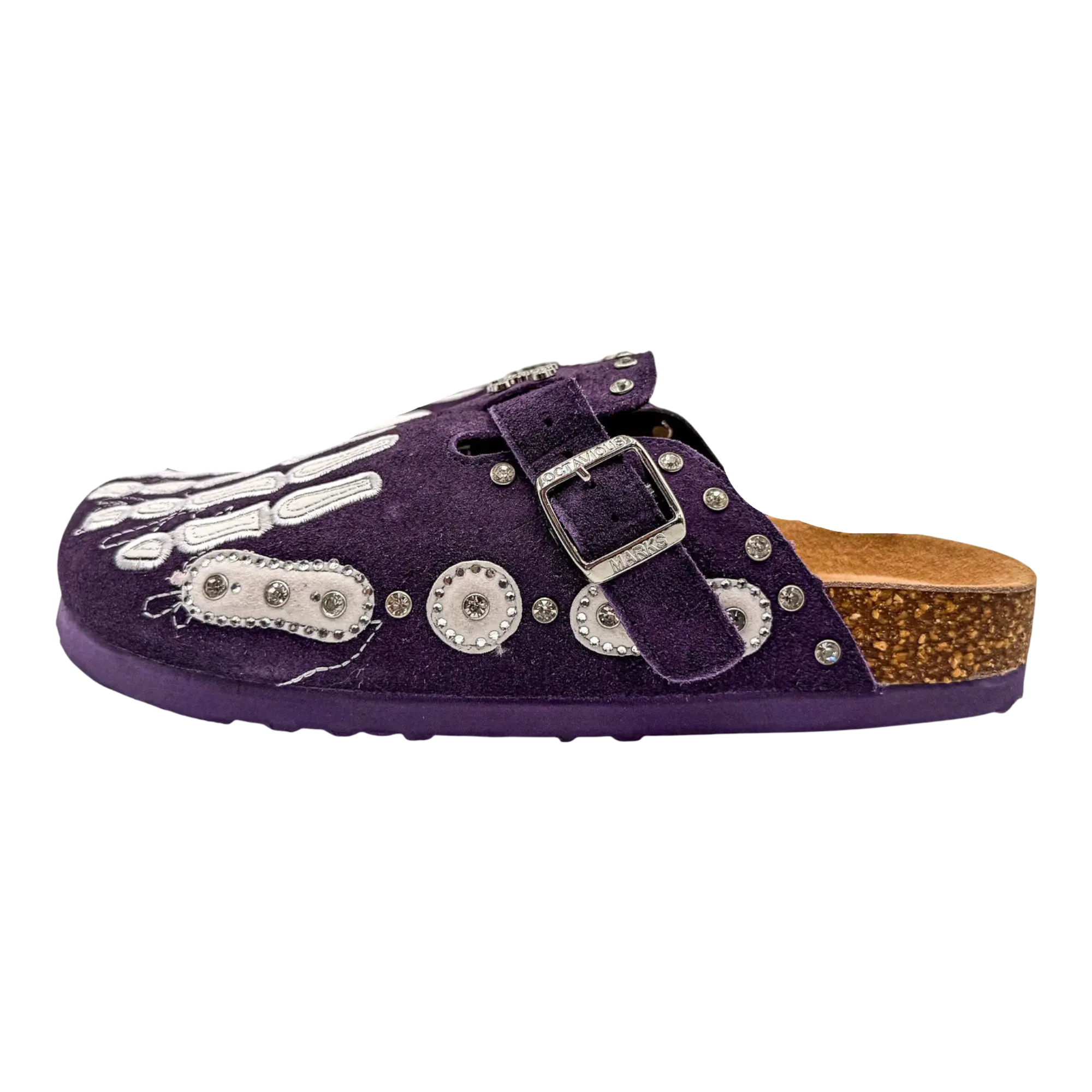 Octavious Marks Purple Lobster Clogs