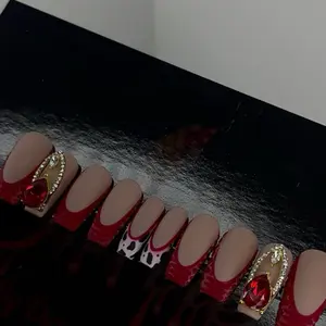 ONE OF ONE Red Ruby Nails - Length Medium