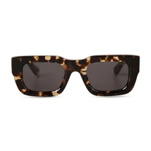 DIMA Eyewear Ever Sunglasses Stylish CR39 Lenses Black Espresso Tortoise Comfortable Fit Sun Protection UV400 Protection American Fit Nose Pad Durable Italian Hinges