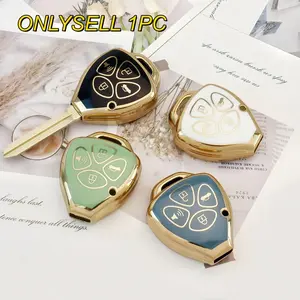 TPU Car Key Case, Dustproof & Anti-fall Car Key Cover, Durable Car Accessories for Toyota for Scion, for Camry, for Rav4, for Corolla, for 4Runner, for Yaris, for Matrix, for Venza, for Avalon