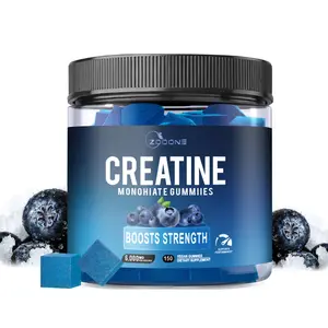 ZOOONE 150Counts Creatine Monohydrate Gummies 6g of Creatine Monohydrate per Serving- Blueberry Flavor