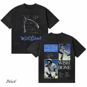 Comfort Colors Conan Gray Wishbone Tour 2026 T-Shirt, Indie Pop Graphic Tee Vintage Aesthetic Concert Shirt Two-Sided Unisex