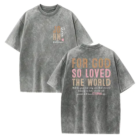 John Three Sixteen Shirt, For God So Loved The World Shirt, Christian Shirt, Bible Verse Shirt, Religious Shirt