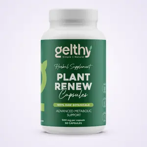 Plant Renew 100% Raw Botanicals (90) Capsules x 500mg