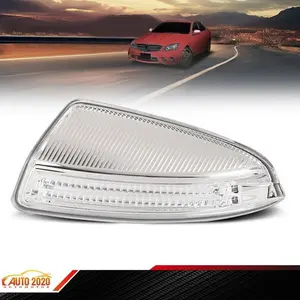 Fit For Mercedes W204 C250 C300 C350 Door Mirror Turn Signal Amber Light Left