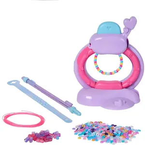 Over 1200 Beads Bracelet Making Kit with Easy Beading Pen for Girls Ages 7 and Up, Makes 15 Bracelets, Gifts & Stocking Stuffers for Kids
