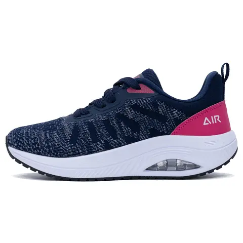 Women's Plus-Size Lace-Up Orthopedic Casual Trainers - Winter Warm, Breathable Walking Shoes, Lightweight Air Cushion Low-Tops with Arch Support, Training Use, Impact-Minimizing, Pressure-Reducing (Size 6-11) Comfortable Footwear, Laces