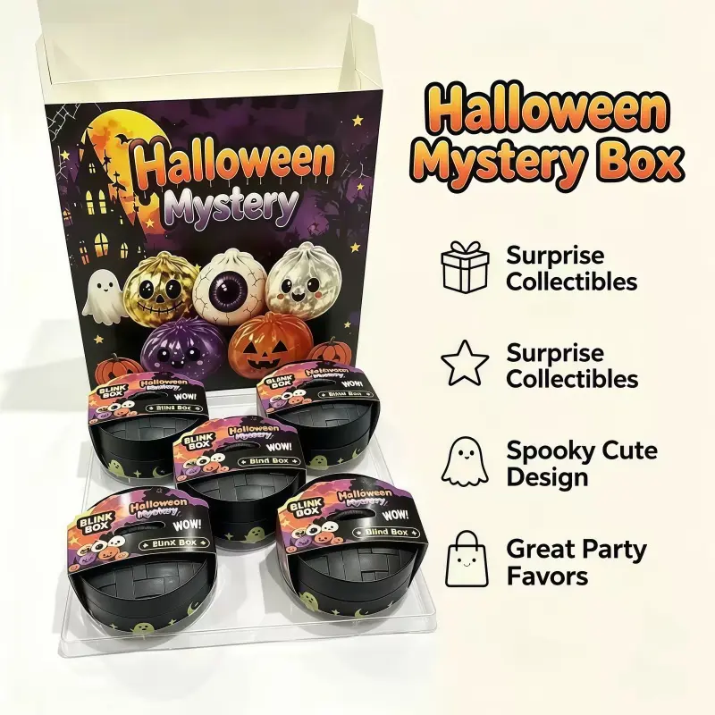 5PCS Halloween Squishy Toys Set, Cute Pumpkin Sensory Stress Relief Fidget Toys, Soft Slow Rising Squeeze Toys for Kids Adults, Spooky Party Favors Halloween Gifts Squishy Fun Set Soft Sensory Squishies