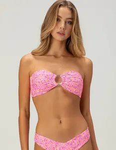 KULANI KINIS  Womens Island Dreamer Strapless Bandeau Bikini Top