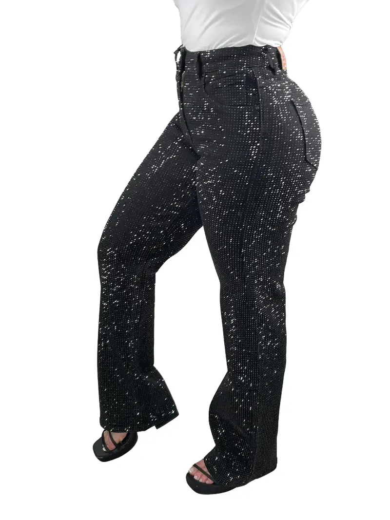 just in rhinestone jeans - TikTok Shop