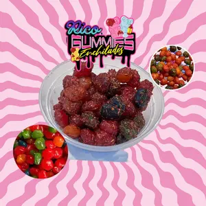 Ricos spicy Gummies gushie slices Snack