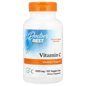 Doctor's Best Vitamin C , 1,000 mg, 120 Veggie Caps