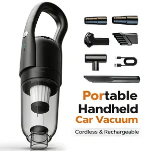 12000PA Wireless Handheld Car Vacuum - Dual Filtration | Pet Hair, Car & Home Use