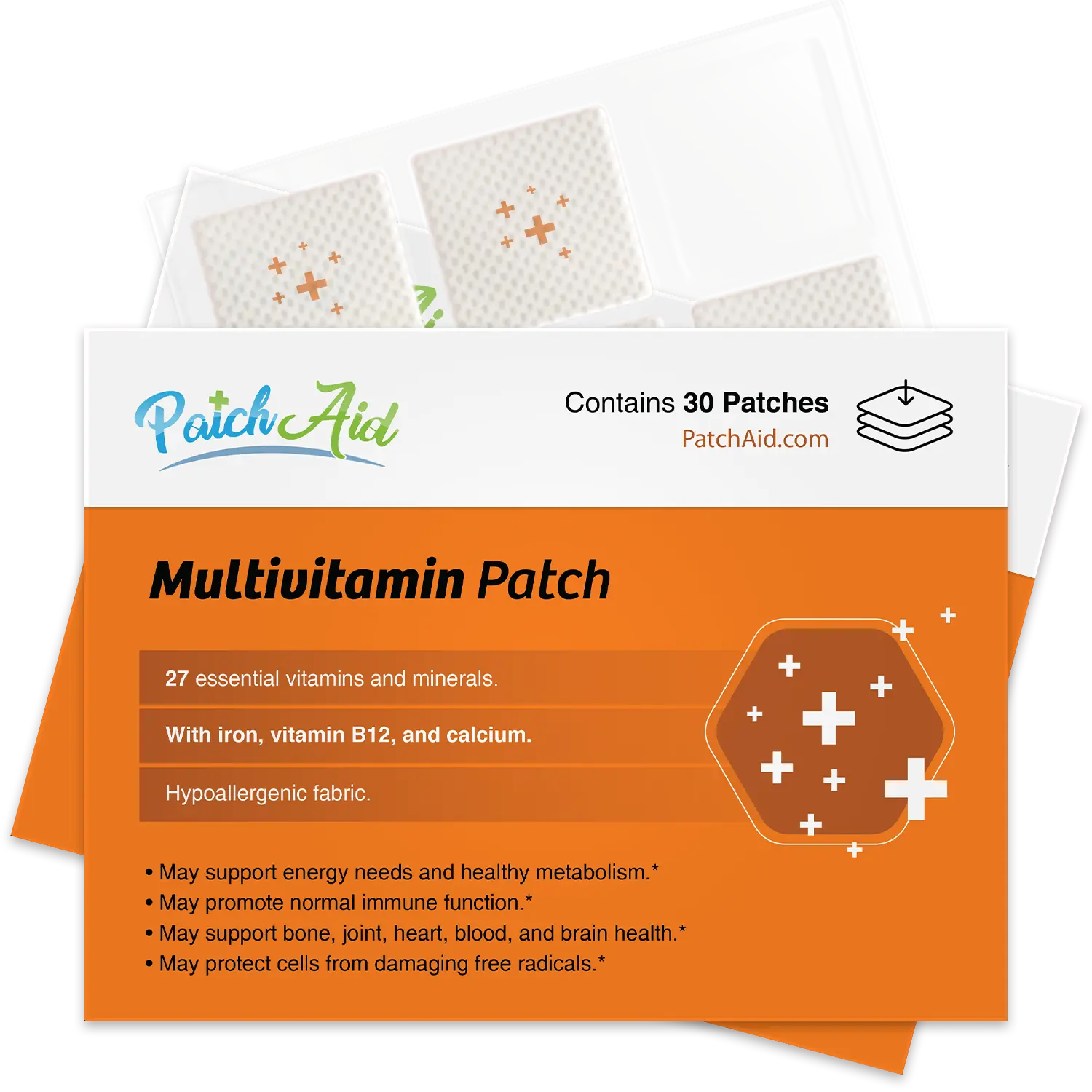 MultiVitamin Plus Patch - Daily Vitamins & Mineral Support