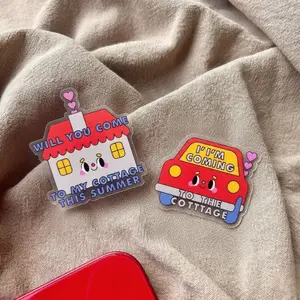 Heated Rivalry Cottage Phone Grip, Cute Kinder Accessories, Gift For Fans, Cottage Griptok pop socket sticky magnetic mount TV Inspired