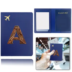 Premium PU Leather Passport Holder, Passport Cover, Travel Document Holder, Durable Waterproof Dustproof Design, Ideal for Travel & Daily Use, Stylish Business Accessory