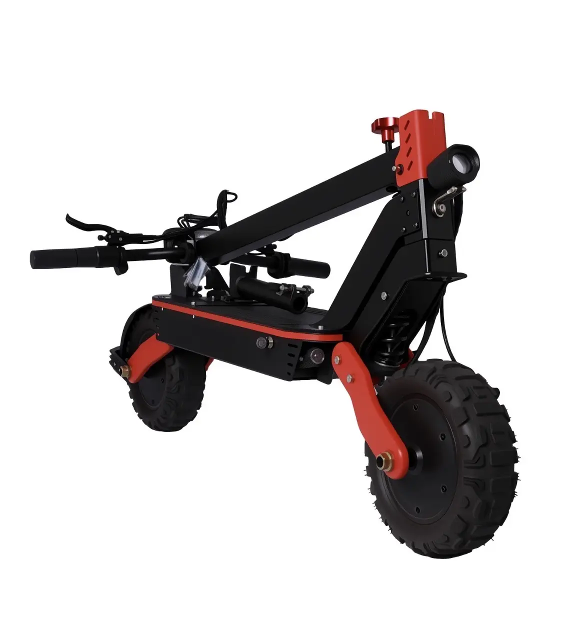 6600W Dual Motor Electric Scooter, 11'' Off Road 56MPH 50Miles E-Scooter NFC/APP