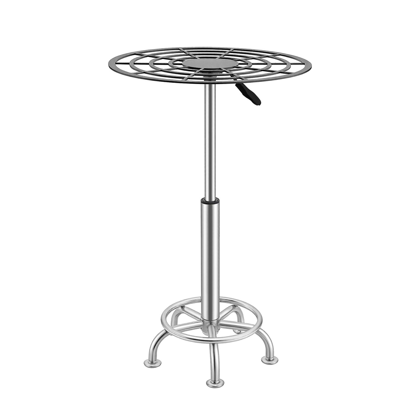 360° Rotating Spray Paint Rack with Adjustable Height (23.6-31.5 in) & Weighted Base, Stainless Steel Heavy Duty 176 lbs Rotating Turntable for Auto Painting, Model Making, Furniture Refinishing, Craft Processing