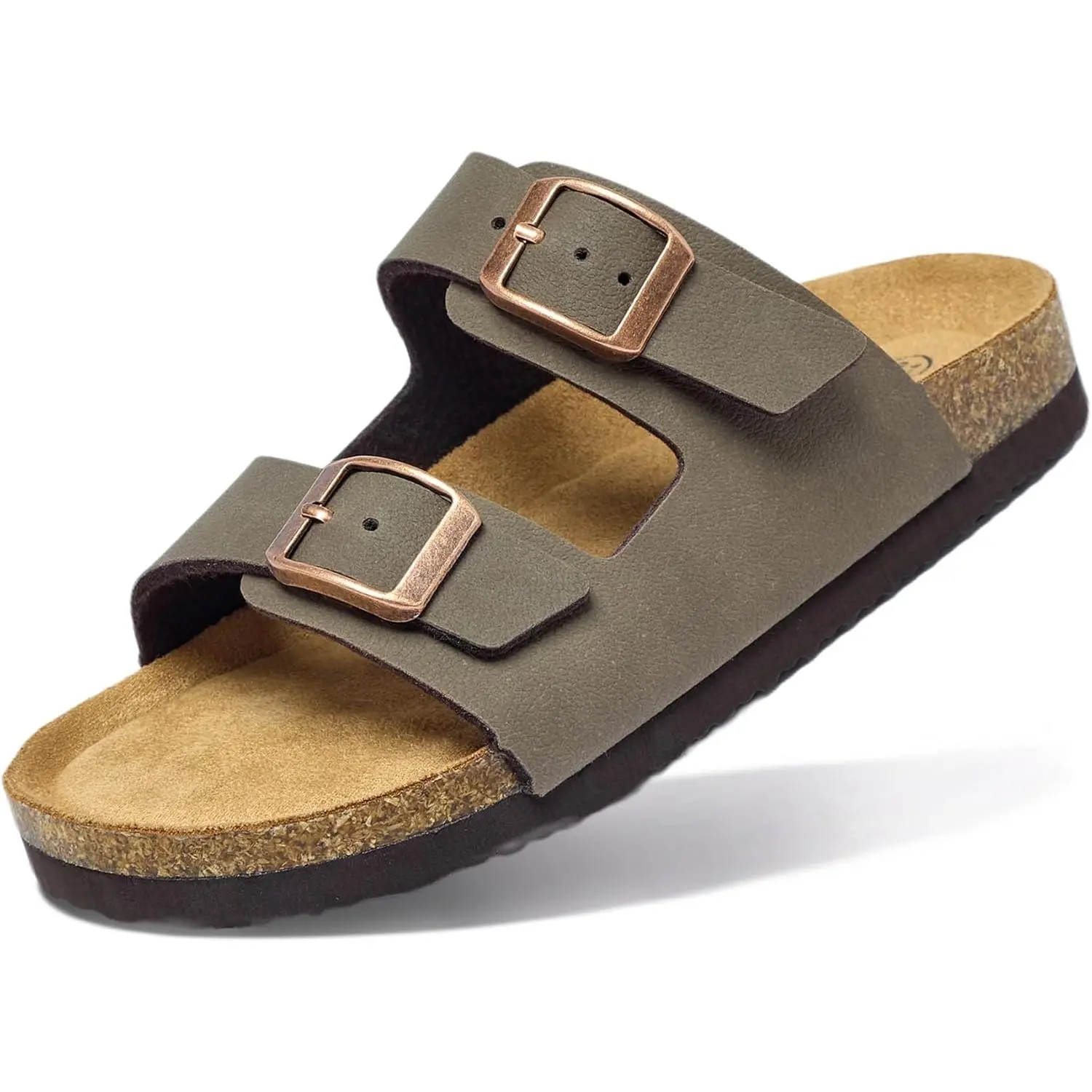 Kids Sandals with Cork Buckle for Indoor & Outdoor Summer