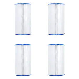 Bestway Flowclear Type IV & B Pool Filter Pump Replacement Cartridge (4 Pack)