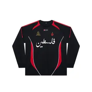 RED WORLD CUP LONG SLEEVE JERSEY