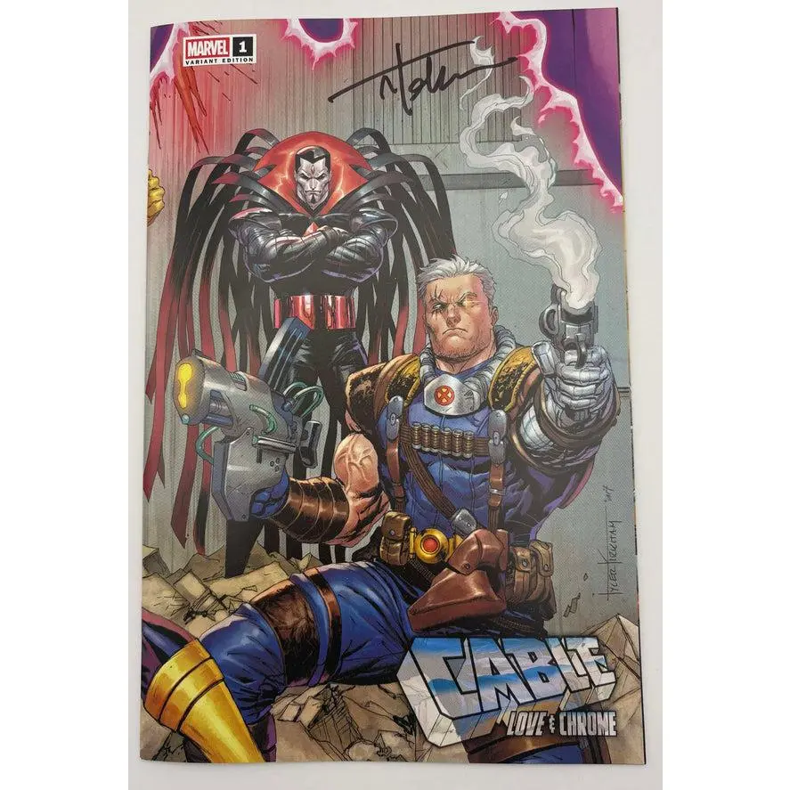 Love & Chrome #1 Superhero Action Comic Book - Signed by Tyler Kirkham, Unknown Comics David Pepose Connecting Cover Exclusive Variant [IN STOCK]