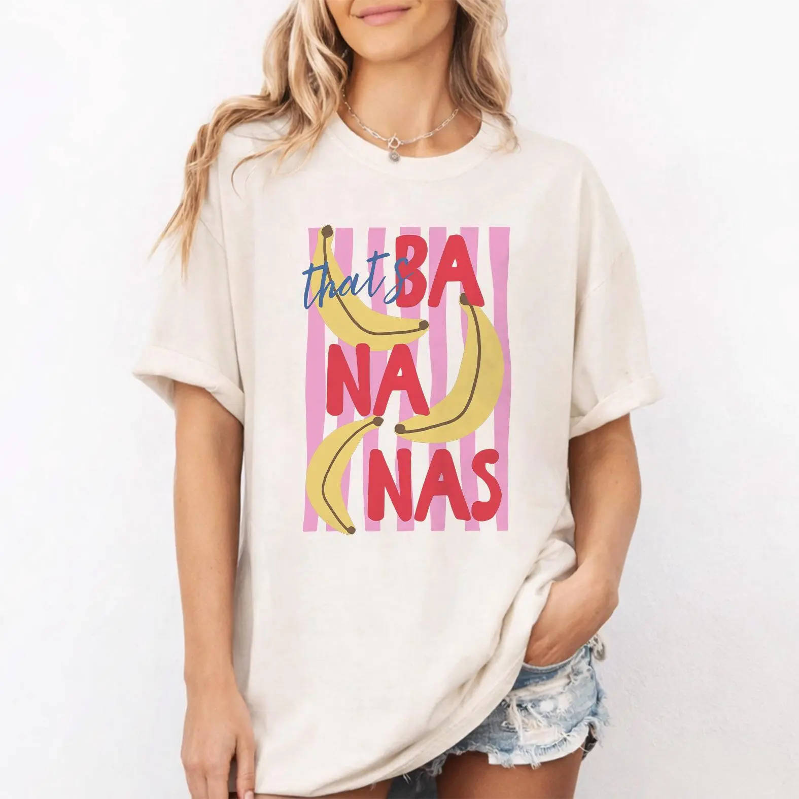 Comfort Colors That Ba Na Nas Shirt, Funny Banana Shirt, Summer Fruit Graphic Tee, Gift for Banana Lovers
