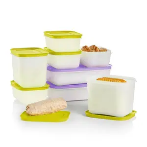 Freezer Mates Plus Container with Snowflake Design, Stain Guard Technology, and Versatile Sizes for Efficient Freezing and Storage