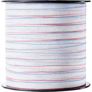 VEVOR Electric Fence Tape, 1640Ft 500M Polytape Fencing Hot Wire, 3/4" Width 6 Stainless Steel Strands for Reliable Conductivity, UV & Rust Resistance, Portable Polywire for Horse Cattle Livestock