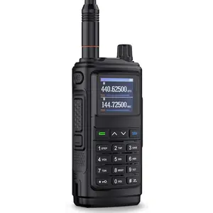 GOITHCA UV-17R Ham Radio Handheld, Dual Band Two Way Radio for Adult, UHF/VHF/NOAA/FM Receiver, 999 Channels, with 1800mAh Rechargeable Battery, Headset, Desktop Charger, Support Chirp Programming